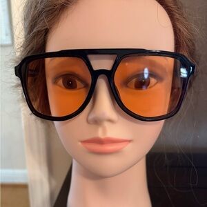 FRYE AND CO. Black and Orange Women's Glasses